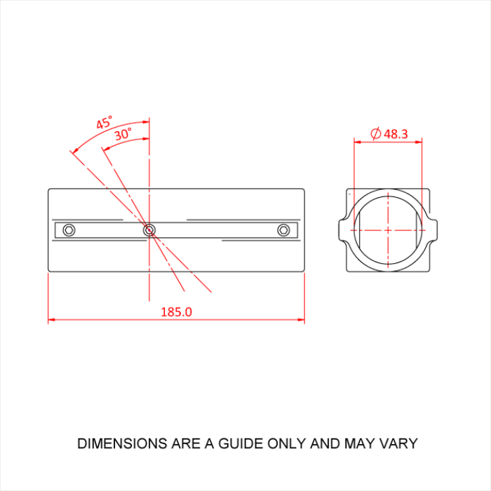 Doughty Engineering ANGLED CROSS (30-45) – – Jetzt erhältlich im MTN Shop DE. - imagen 2