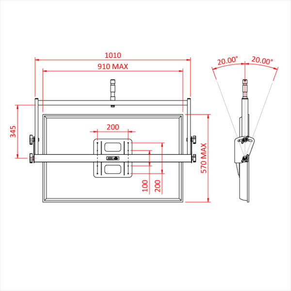 Doughty Engineering TV BRACKET 32" – – Jetzt erhältlich im MTN Shop DE.