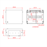 Doughty Engineering TOUGH BOX FLAT FORM CABLE TERMINAL BOX – – Jetzt erhältlich im MTN Shop DE.