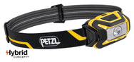 Petzl ARIA 1 Stirnlampe, Schwarz/Gelb, 350 Lumen.