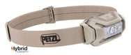 Petzl ARIA 1 RGB Stirnlampe, Desert, mit verstellbarem Kopfband.