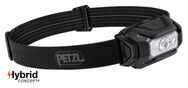 Petzl ARIA 1R RGB Stirnlampe, Schwarz, 475 Lumen, wiederaufladbar.