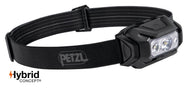 Petzl ARIA 2 RGB Stirnlampe, Schwarz, 450 Lumen.