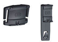 Petzl MOLLE ADAPT, horizontale und vertikale Platte zur Montage von ARIA Stirnlampen auf MOLLE-Systemen.