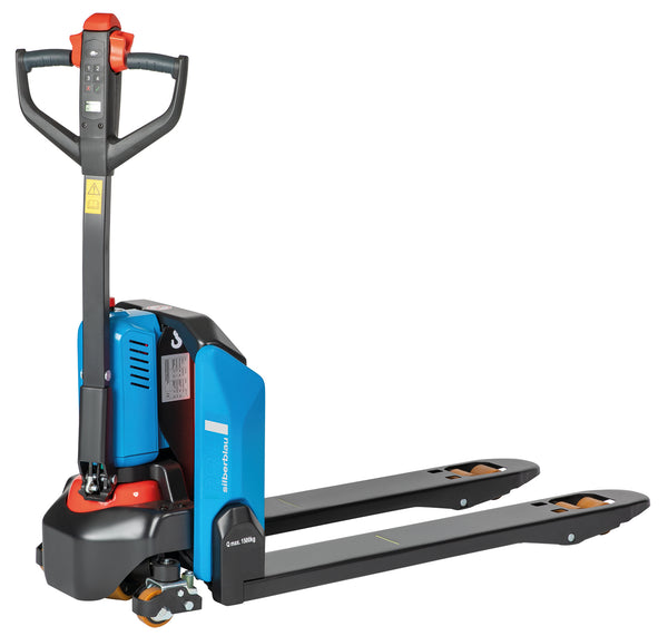 Pfaff-Silberblau EGU 15E Li-Ion Elektrogabelhubwagen – – Jetzt erhältlich im MTN Shop DE.