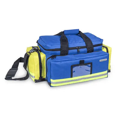 Elite Bags EXACT Notfalltasche – Royal Blau/Gelb