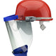 VOSS Schutzhelm Elektrikerschutzschild mit Helmhalterung Klasse II