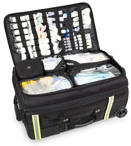 Elite Bags EMERAIR TROLLEY Beatmungskoffe Detailansicht medizinische Tasche fuer Erste Hilfe und Rettungsdienst - imagen 16