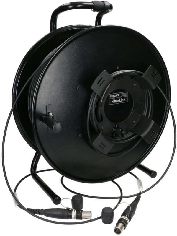 Klotz opticalCON QUAD anschluss kabel auf kabeltrommel FiberLink - Multimode OM4 – – Jetzt erhältlich im MTN Shop DE.