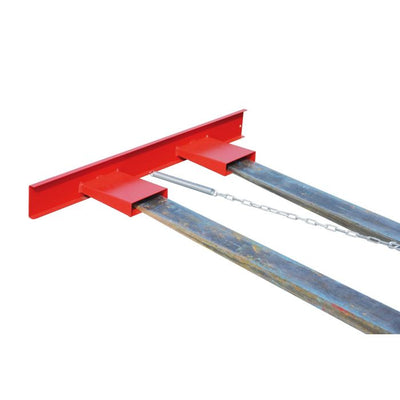 Bauer Gabelzinkenschild GZS, lackiert, Feuerrot - Bauer - Hilfsgeräte - MTN Shop DACH