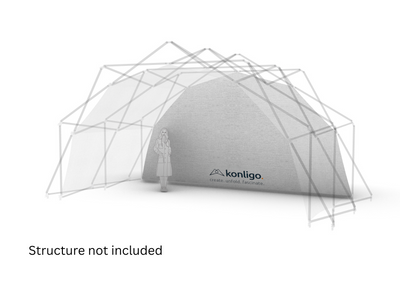 Konligo Fastival Hintergrundwände – Inside Backdrop / white