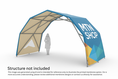 Konligo Fastival Membranen – Outside Membrane / printed