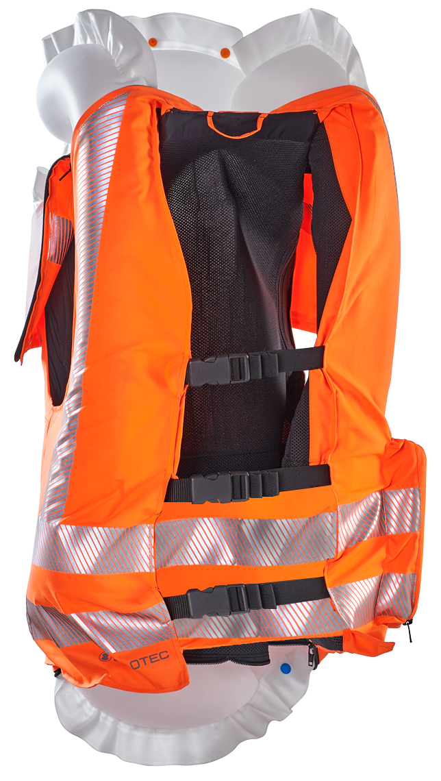 Skylotec SKYVEST PATENTED, INTELLIGENT AIRBAG SYSTEM mit Inflator Einheitsgröße, bis 100 kg - imagen 4