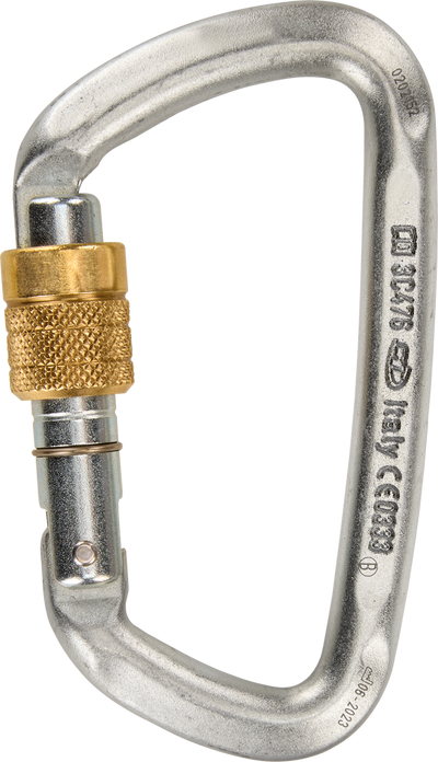 Skylotec D-SHAPE STEEL SG Karabiner