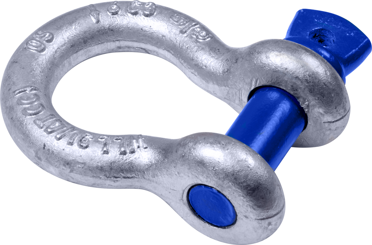 Safetex Schäkel aus hochfestem Stahl, gesenkgeschmiedet, mit Schraubbundbolzen, verzinkt (10 Stuck) - imagen 3