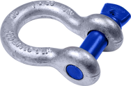 Safetex Schäkel aus hochfestem Stahl, gesenkgeschmiedet, mit Schraubbundbolzen, verzinkt (10 Stuck) - imagen 3