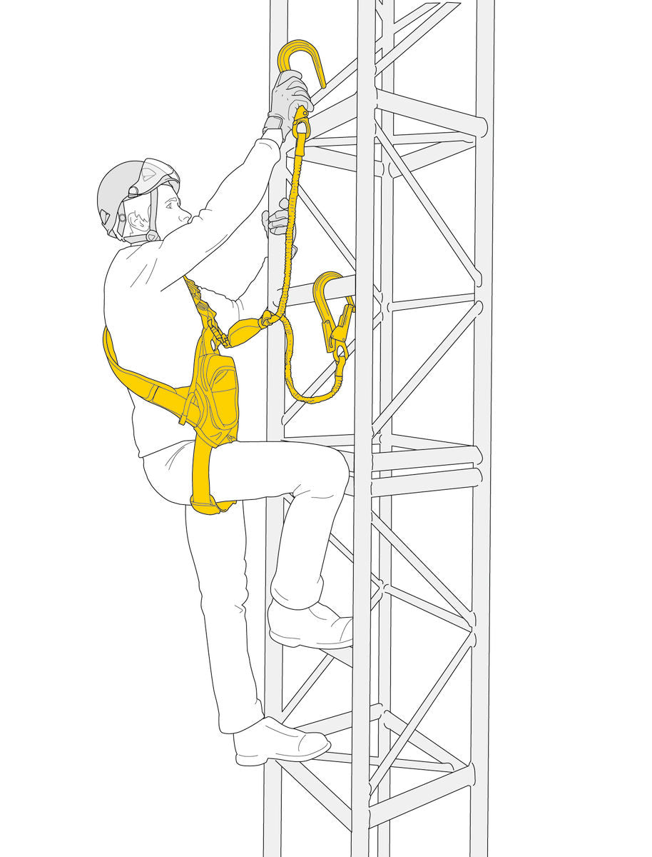 Petzl ABSORBICA®-Y FALL ARREST KIT – – Jetzt erhältlich im MTN Shop DE.
