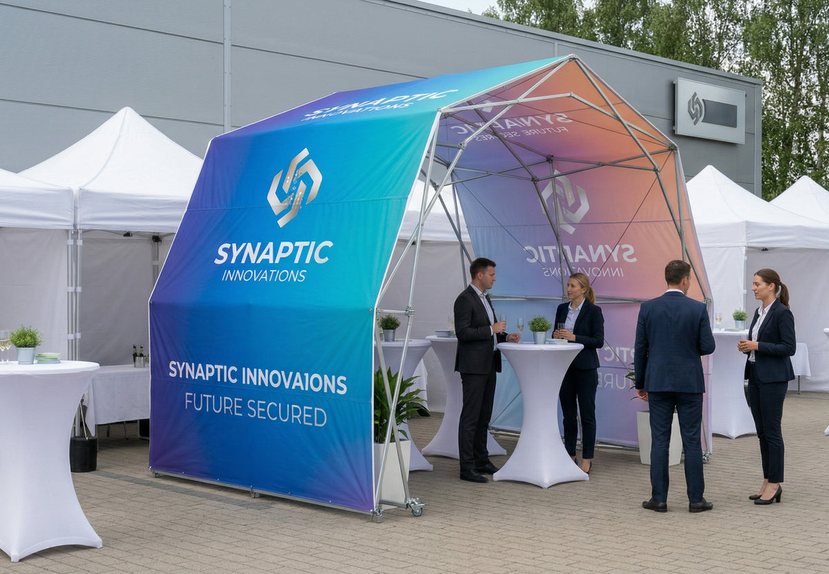 Konligo The Tent als Empfangsbereich bei einer Marken-Roadshow - imagen 5