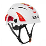 Kask SUPERPLASMA AQ HI VIZ Schutzhelm - KASK - Weiß-Rot - Schutzhelme - MTN Shop DACH