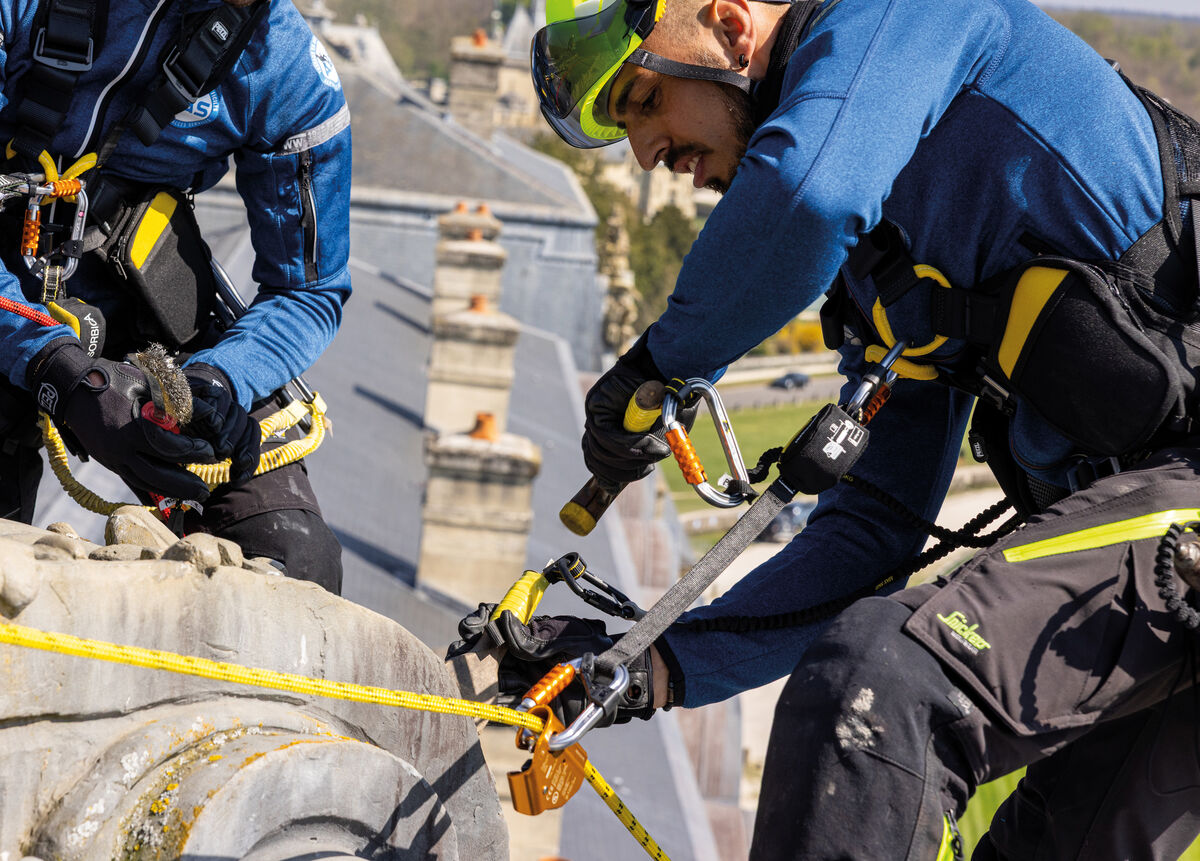 Petzl ASAP'SORBER 40, schafft mehr Arbeitsraum durch größeren Abstand zum Seil. - imagen 9