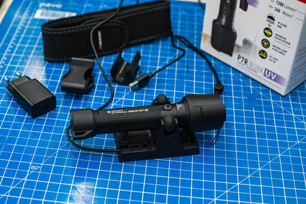 Ledlenser Taschenlampe P7R Work UV – – Jetzt erhältlich im MTN Shop DE.