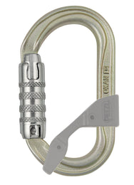 Petzl OXAN - Міцний сталевий овальний карабін з високою міцністю на розрив, ідеально підходить для складних робочих умов і встановлення точок кріплення або підвішування на металевих конструкціях. - imagen 6