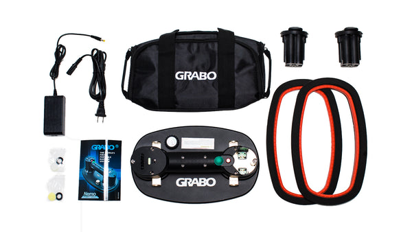 GRABO Nemo Elektro-Saugheber - Grabo - 2 Batterien & 2 Dichtungen - Vakuumheber - MTN Shop DACH