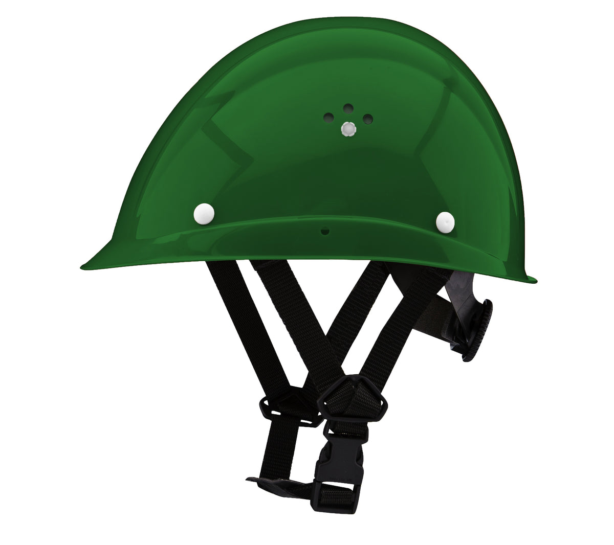 VOSS Maststeigerhelm grün mit Y-Kinnriemen - imagen 5