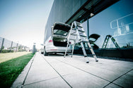 Munk Stufen-Stehleiter Steckbar - imagen 8