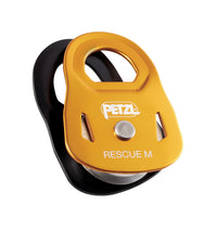 Petzl RESCUE M hochfeste Seilrolle, Gelb.