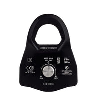 Petzl MINDER L1, Detailansicht der beweglichen Seitenplatten für Prusik-Reibungsknoten. - imagen 2