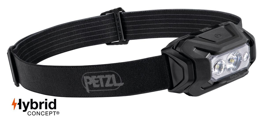 Petzl ARIA® 2 RGB Robuste wasser- und staubdichte Kompaktstirnlampe