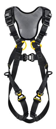 Petzl NEWTON FAST Sicherheitsgurt, internationale Ausführung, Ganzkörpergurt für Arbeiten in der Höhe. Mit Schnellverschluss-Schnallen und reflektierenden Elementen für erhöhte Sicherheit.