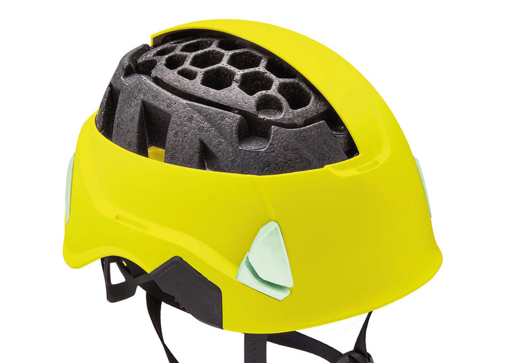 Petzl STRATO® VENT HI-VIZ Helm – – Jetzt erhältlich im MTN Shop DE.