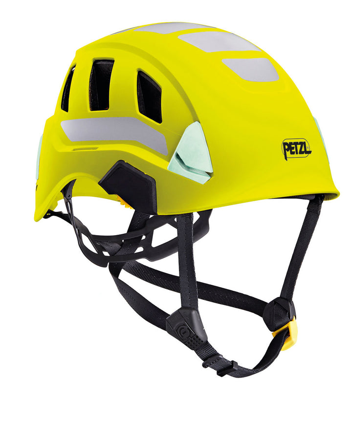 Petzl STRATO® VENT HI-VIZ Helm – – Jetzt erhältlich im MTN Shop DE.