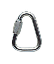 Petzl DELTA – трикутне сталеве стопорне кільце, доступне в різних діаметрах (8 мм, 10 мм) і з додатковим позиціонуючим кронштейном для мотузкового затискача CROLL. - imagen 2