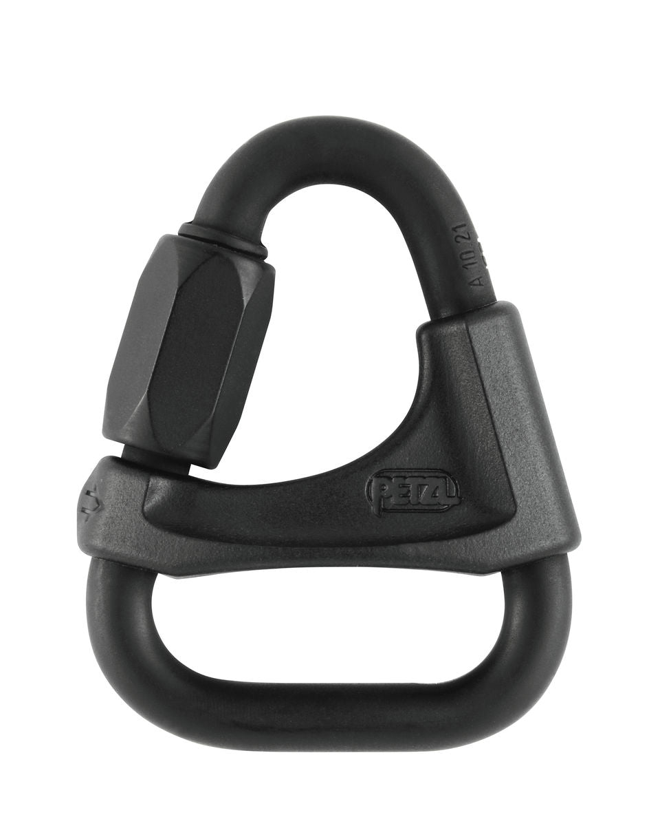 Petzl DELTA – трикутне сталеве стопорне кільце, доступне в різних діаметрах (8 мм, 10 мм) і з додатковим позиціонуючим кронштейном для мотузкового затискача CROLL. - imagen 4