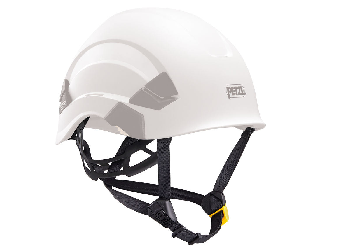 Підборідний ремінь Petzl DUAL для шоломів VERTEX® і STRATO® – підборідний ремінь для заміни або заміни підборіддя на шоломах VERTEX і STRATO. Користувач може змінювати силу утримання підборідного ременя, щоб адаптувати шолом до різних робочих ситуацій: роботи на висоті та на землі. Доступний в двох кольорах і в розширеному варіанті. – Тепер доступний у MTN Shop DE. - imagen 4