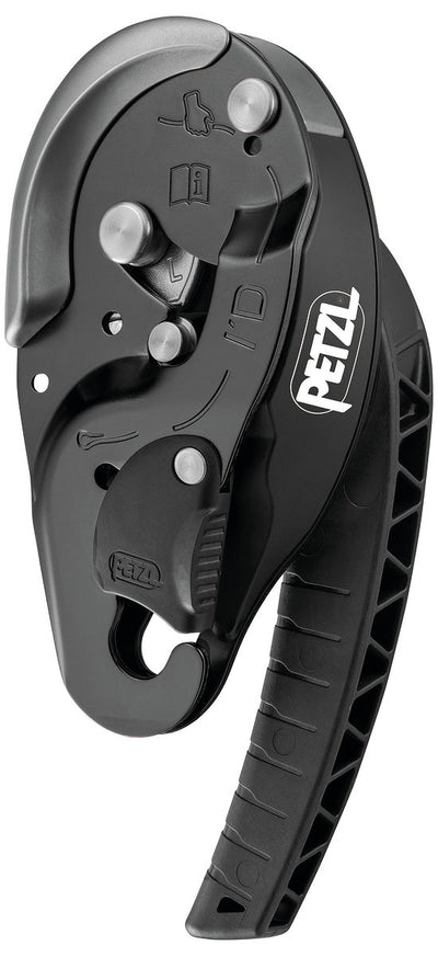Petzl ID® L - Abseilgerät – Schwarz
