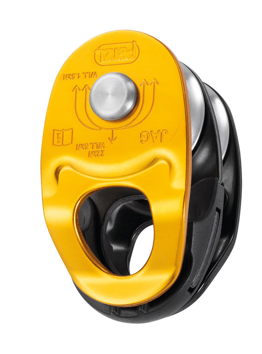 Petzl JAG – Doppelte Umlenkrolle für 4:1-Flaschenzugsysteme mit hohem Wirkungsgrad – MTN Shop DACH