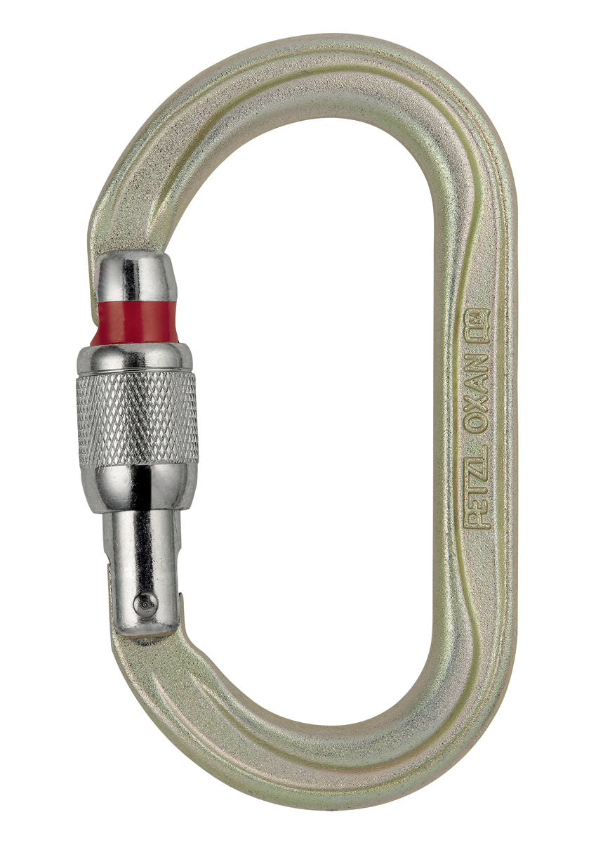 Petzl OXAN - Міцний сталевий овальний карабін з високою міцністю на розрив, ідеально підходить для складних робочих умов і встановлення точок кріплення або підвішування на металевих конструкціях. - imagen 2