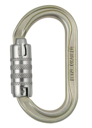 Petzl OXAN - Міцний сталевий овальний карабін з високою міцністю на розрив, ідеально підходить для складних робочих умов і встановлення точок кріплення або підвішування на металевих конструкціях. - imagen 3