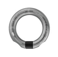Petzl RING OPEN – кругле алюмінієве вушко, що пригвинчується, з отвором 11 мм для постійних з’єднань. Максимальне розривне навантаження 23 кН у всіх напрямках. - imagen 2
