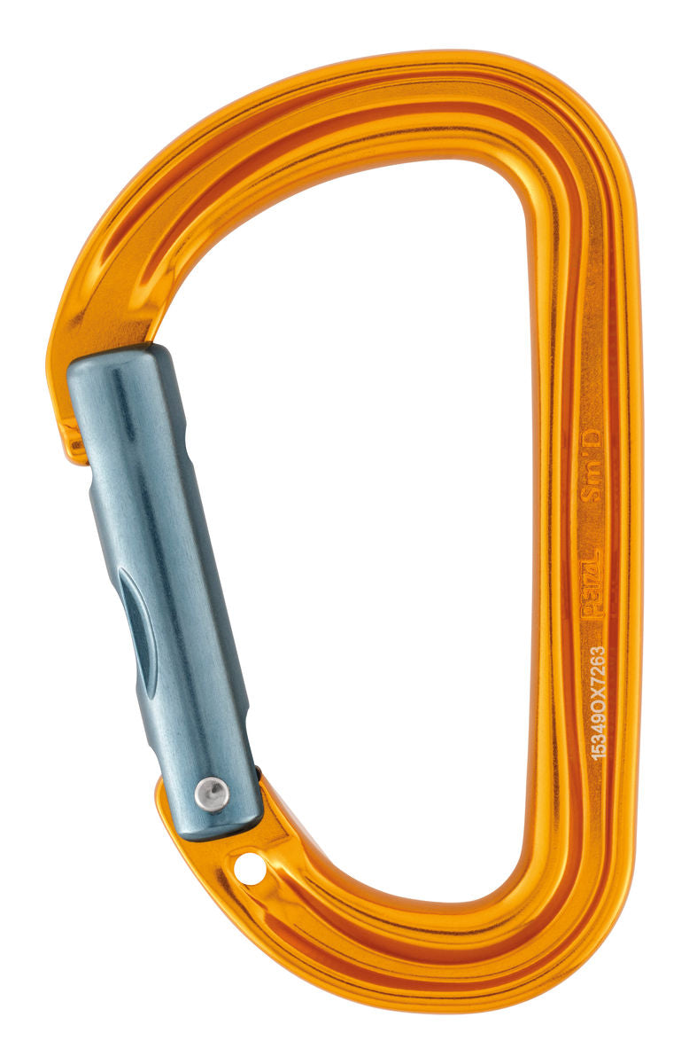 Petzl Sm'D - надлегкий асиметричний алюмінієвий карабін із системою замка та різними системами замикання, ідеально підходить для працівників високого зросту, які хочуть мінімізувати вагу свого обладнання. - imagen 2