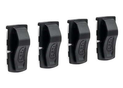 Petzl UNI ADAPT – Klebeclip-Set zur sicheren Befestigung einer Stirnlampe an Helmen ohne Stirnlampenclips