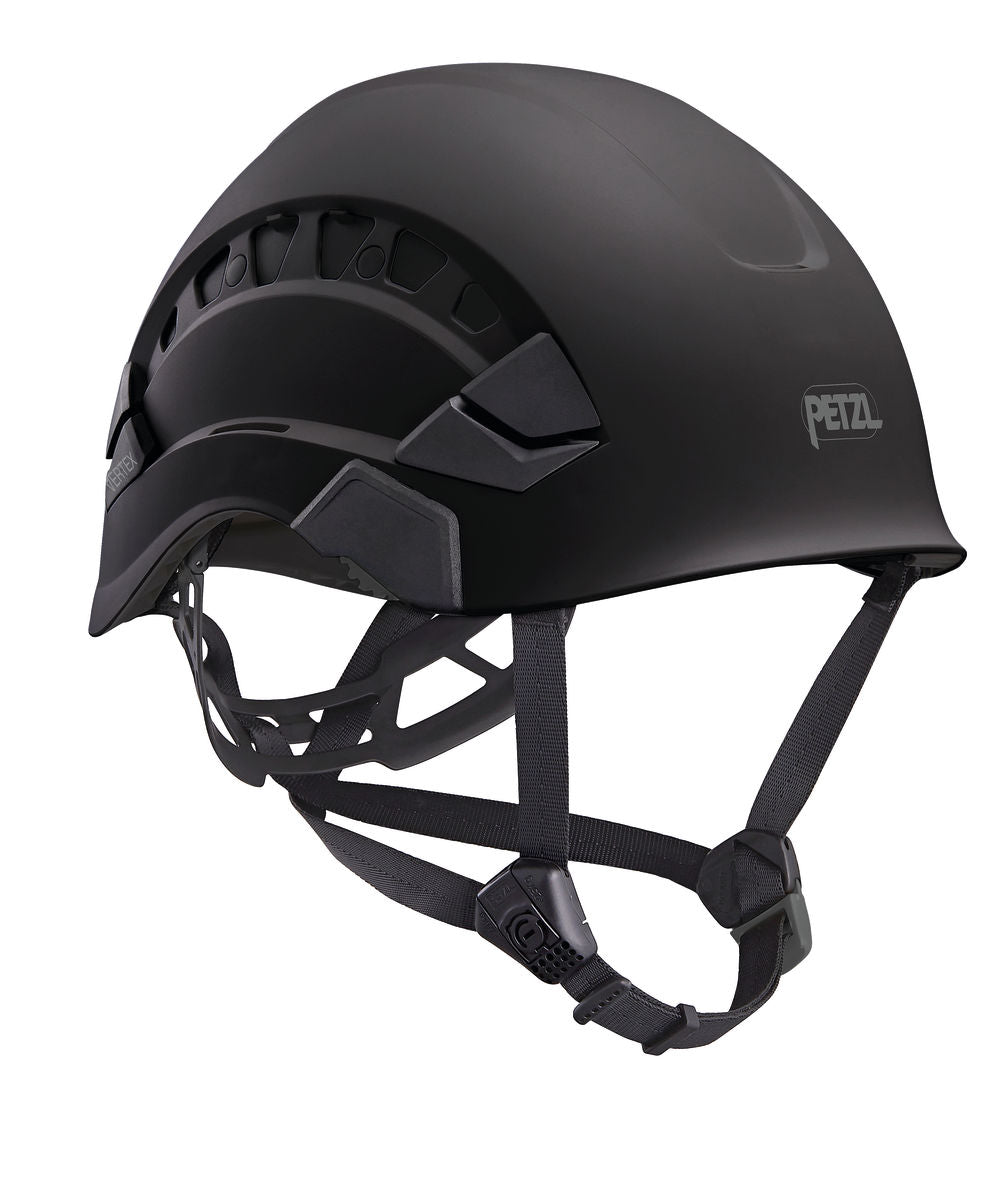 Шолом Petzl VERTEX® VENT - Шолом VERTEX VENT забезпечує високий комфорт при носінні завдяки 6-точковій текстильній підвісці та системам CENTERFIT і FLIP&FIT, які забезпечують відмінну посадку шолома на голові. Завдяки ремінцю для підборіддя з регульованою силою утримування він підходить як для роботи на висоті, так і для роботи на землі. Він має вентиляційні отвори з розсувними клапанами для вентиляції шолома. Оптимальна інтеграція налобного ліхтаря Petzl, козирка та стандартного захисту слуху