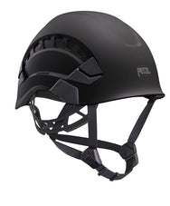Шолом Petzl VERTEX® VENT - Шолом VERTEX VENT забезпечує високий комфорт при носінні завдяки 6-точковій текстильній підвісці та системам CENTERFIT і FLIP&FIT, які забезпечують відмінну посадку шолома на голові. Завдяки ремінцю для підборіддя з регульованою силою утримування він підходить як для роботи на висоті, так і для роботи на землі. Він має вентиляційні отвори з розсувними клапанами для вентиляції шолома. Оптимальна інтеграція налобного ліхтаря Petzl, козирка та стандартного захисту слуху