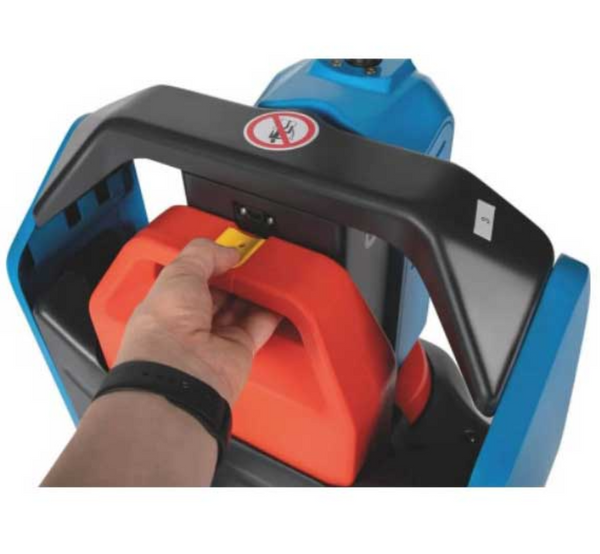 Pfaff-Silberblau EGU 15E Li-Ion Elektrogabelhubwagen – – Jetzt erhältlich im MTN Shop DE.
