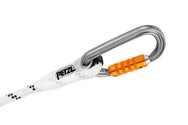 Petzl AXIS, vernähte Endverbindung mit Schutzhülle hält den Karabiner in Position. - imagen 3