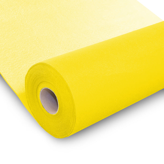 AED GELBER TEPPICH IM AED-EXPO-STIL
